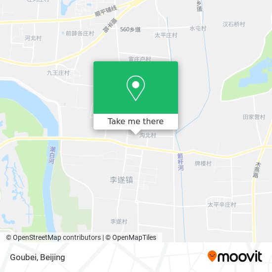 Goubei map