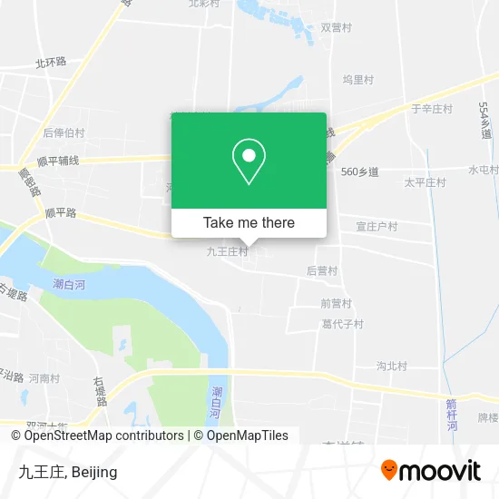 九王庄 map
