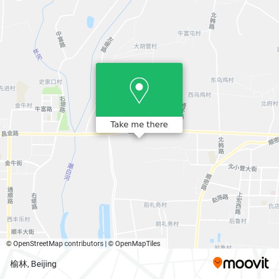 榆林 map