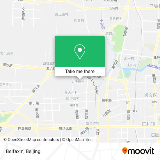 Beifaxin map