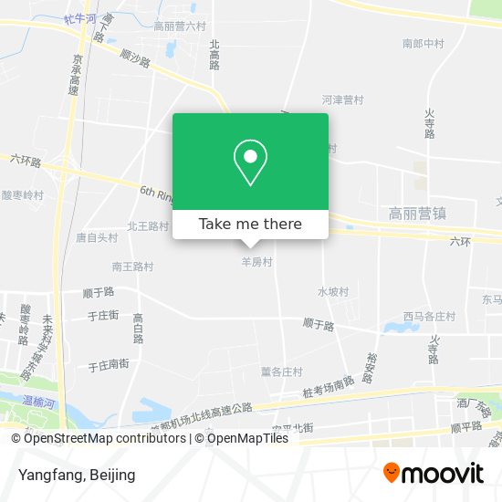 Yangfang map
