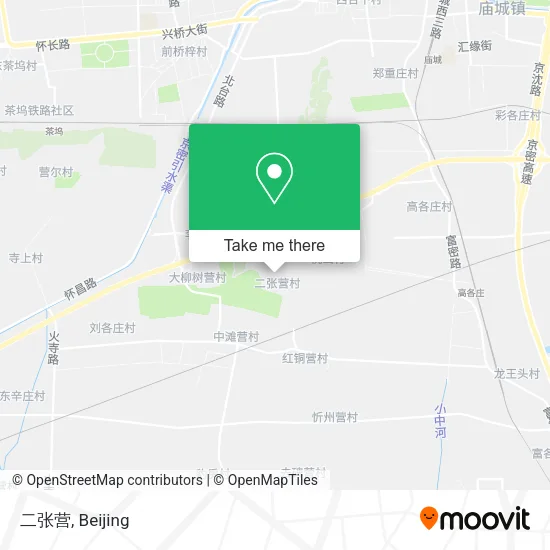 二张营 map