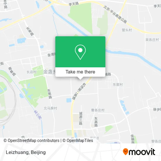 Leizhuang map