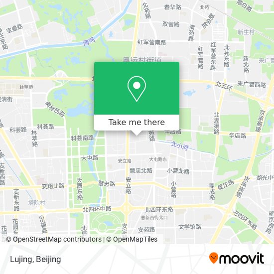 Lujing map