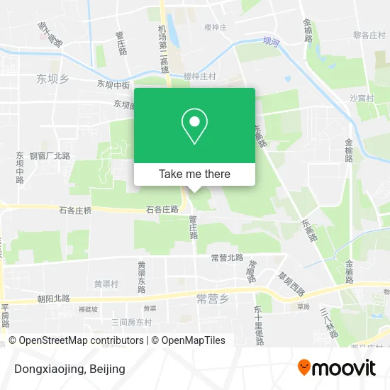 Dongxiaojing map