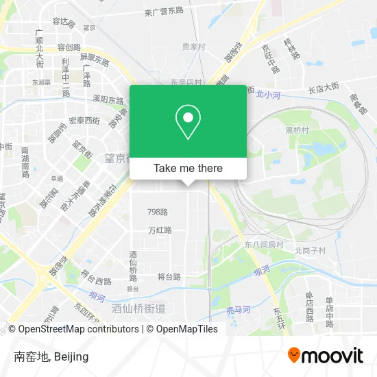 南窑地 map