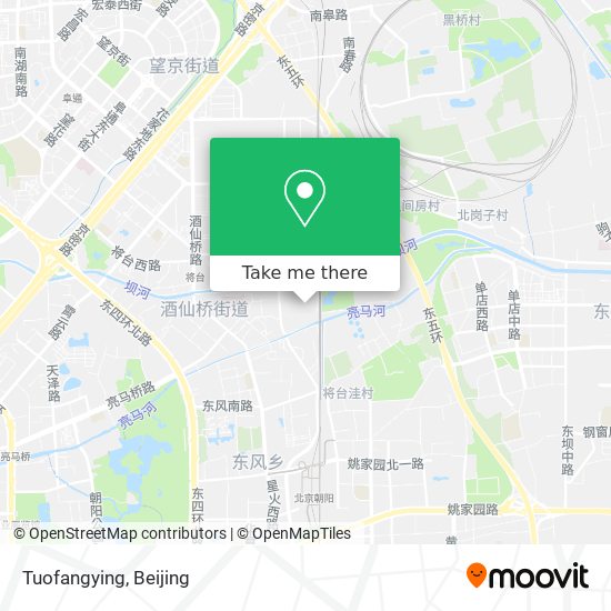 Tuofangying map