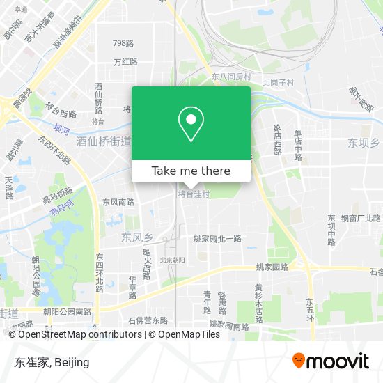 东崔家 map
