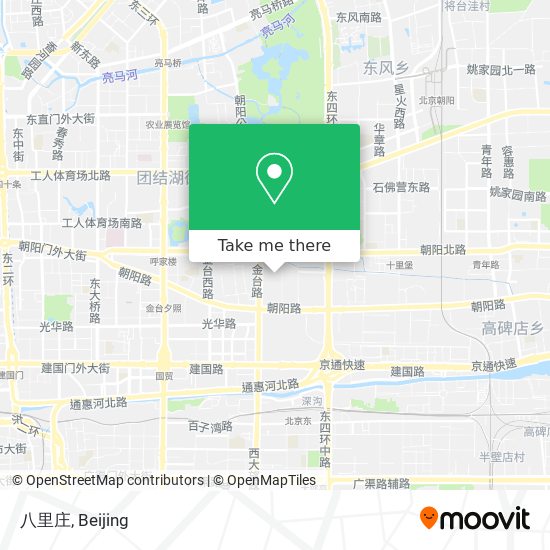八里庄 map