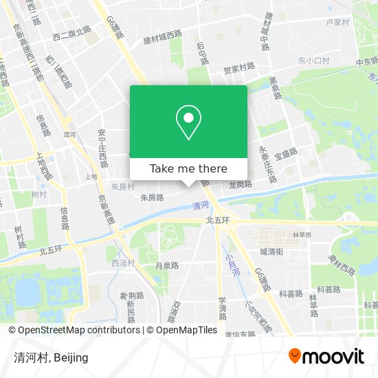 清河村 map