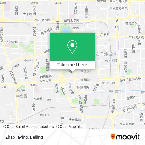 Zhaojiaying map