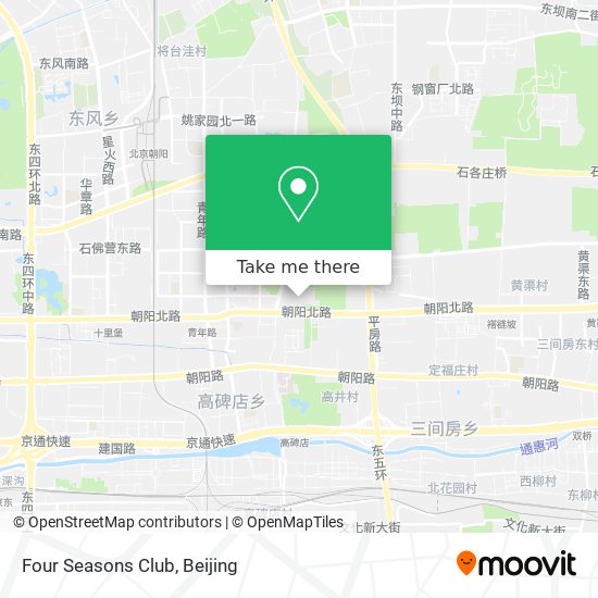 Four Seasons Club map