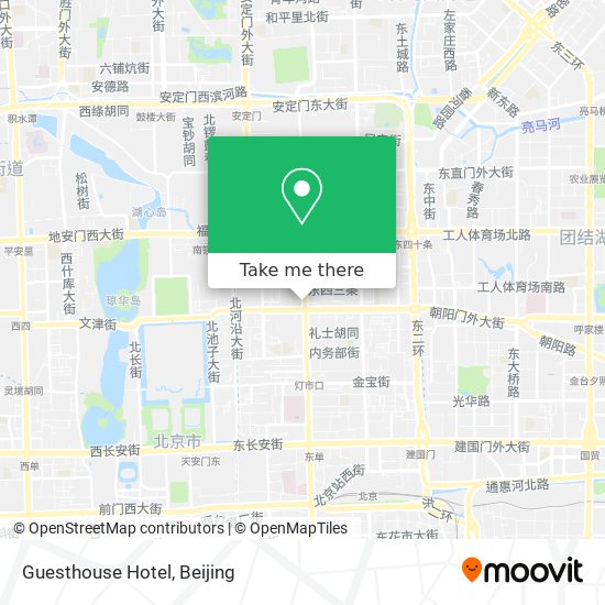 Guesthouse Hotel map