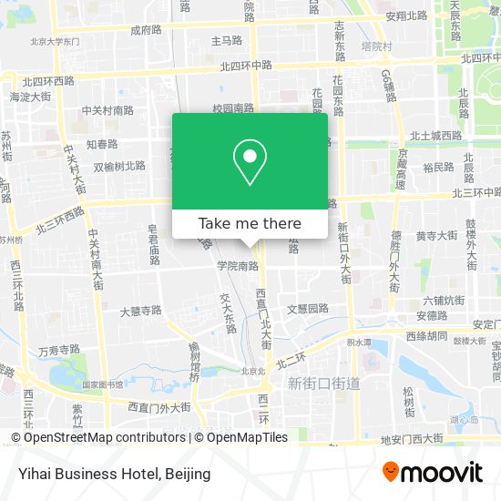 Yihai Business Hotel map