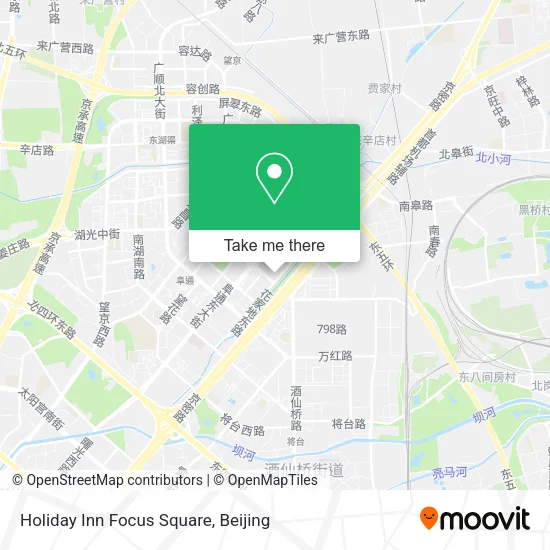Holiday Inn Focus Square map