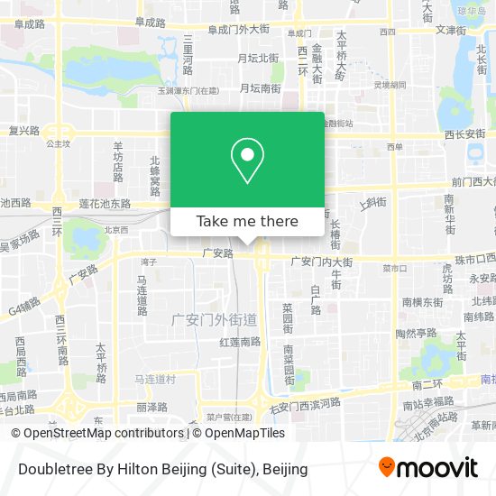 Doubletree By Hilton Beijing (Suite) map