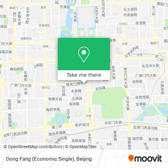 Dong Fang (Economic Single) map
