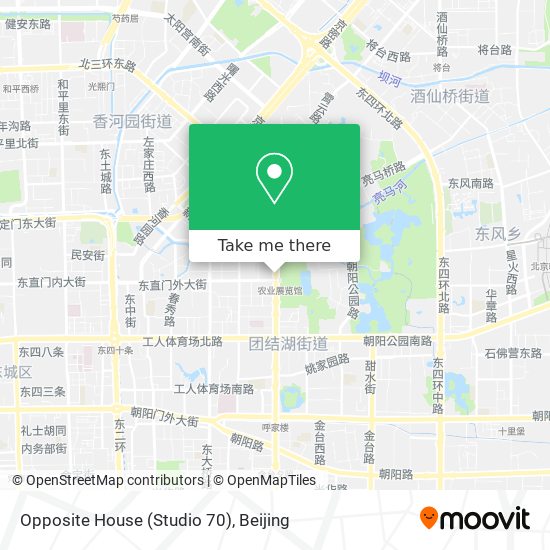 Opposite House (Studio 70) map