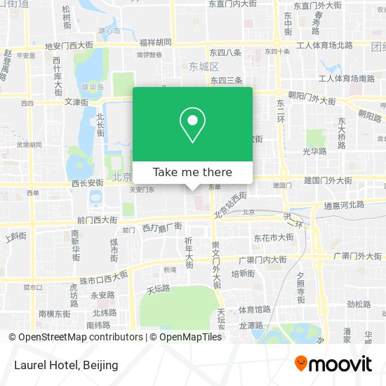 Laurel Hotel map