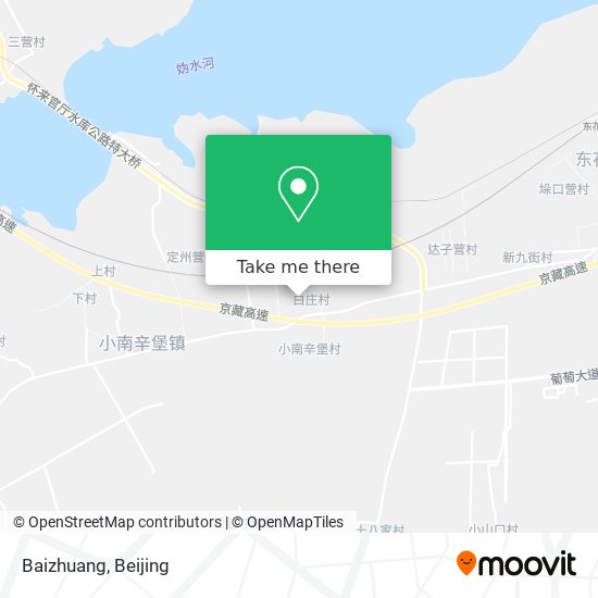 Baizhuang map