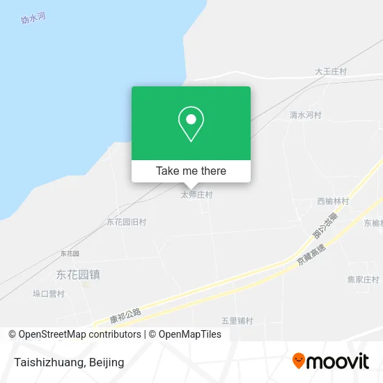 Taishizhuang map