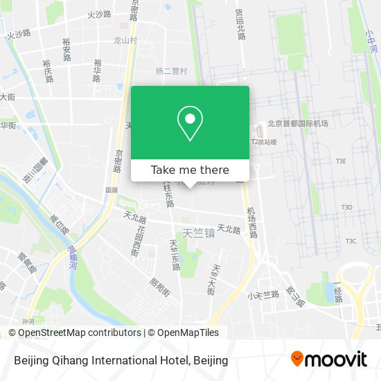 Beijing Qihang International Hotel map
