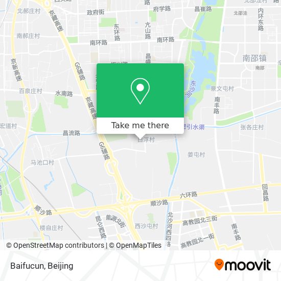 Baifucun map