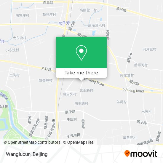 Wanglucun map