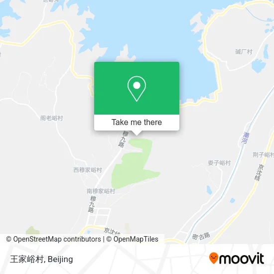 王家峪村 map