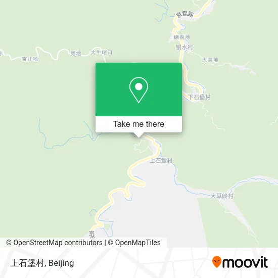上石堡村 map