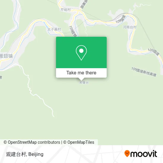 观建台村 map