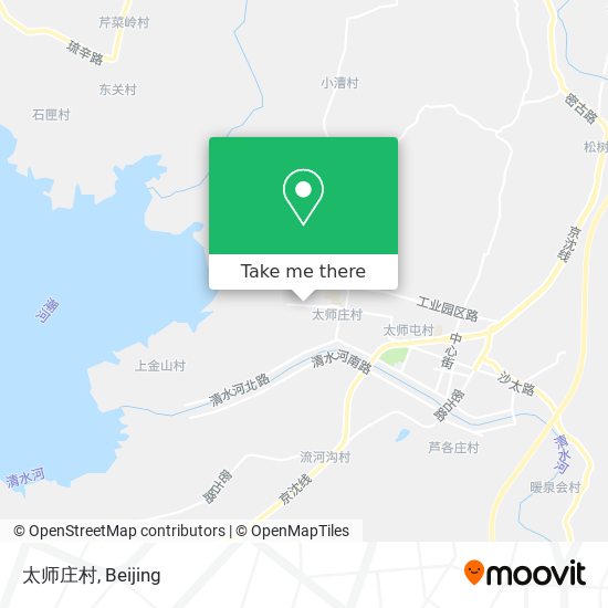 太师庄村 map