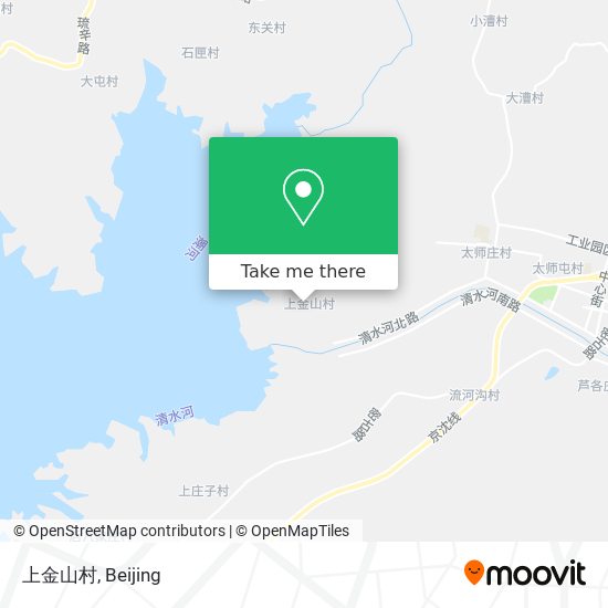 上金山村 map