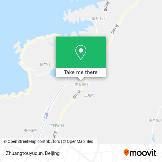 Zhuangtouyucun map