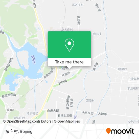 东庄村 map