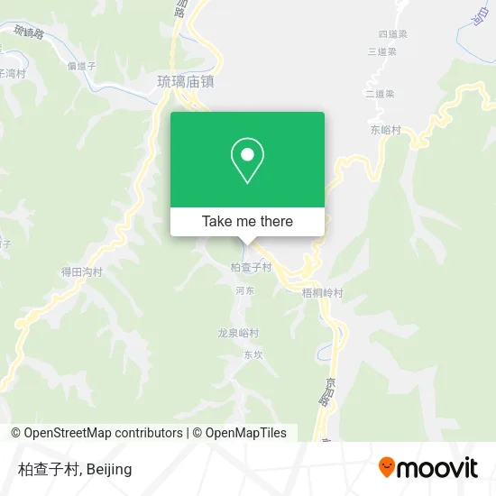 柏查子村 map