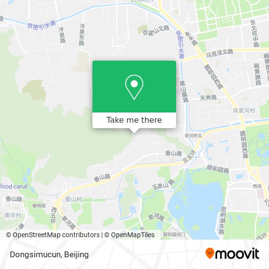Dongsimucun map