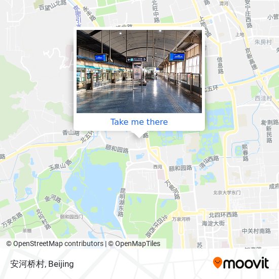 安河桥村 map