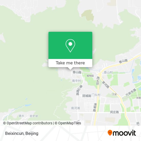 Beixincun map