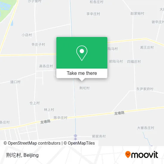 荆坨村 map