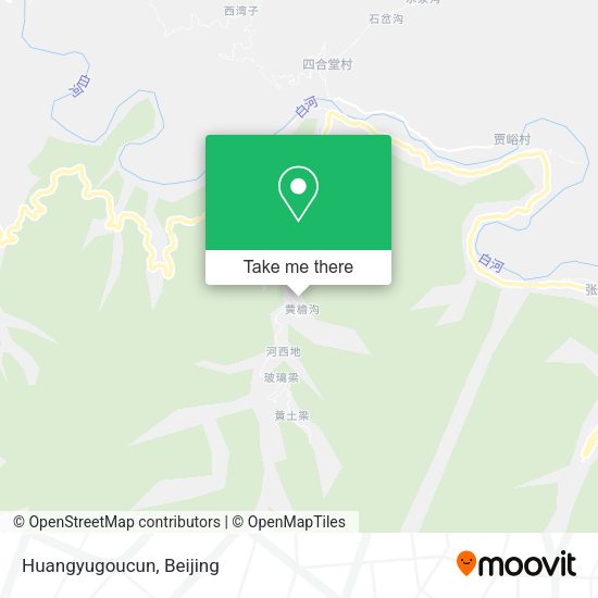 Huangyugoucun map