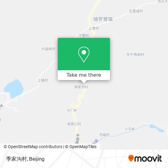 季家沟村 map