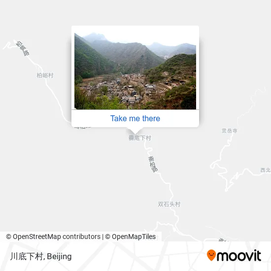 川底下村 map