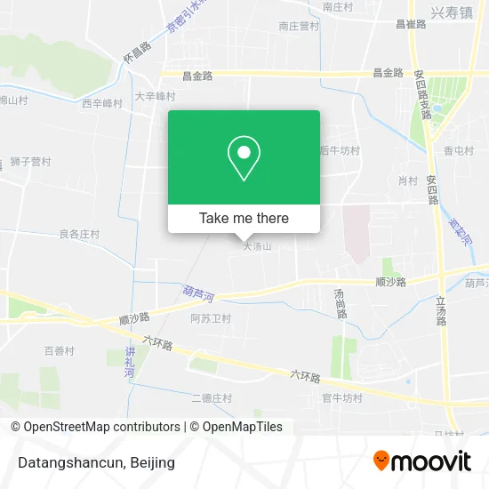 Datangshancun map