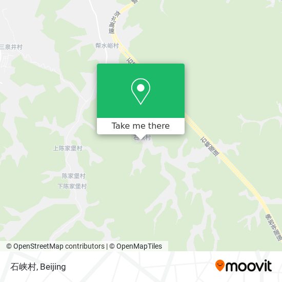 石峡村 map
