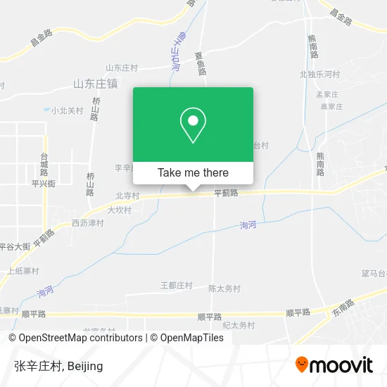 张辛庄村 map