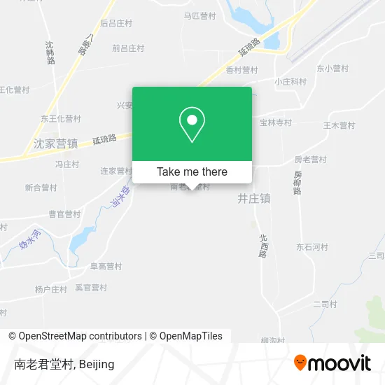 南老君堂村 map