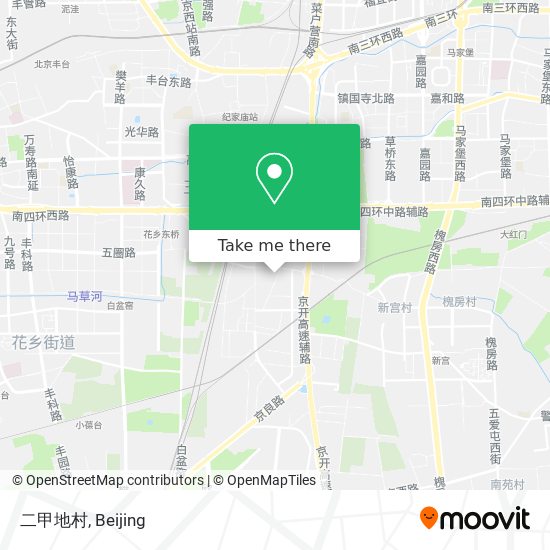 二甲地村 map