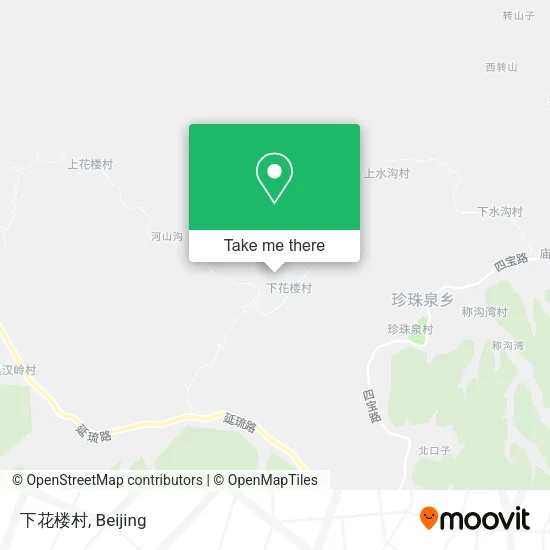下花楼村 map