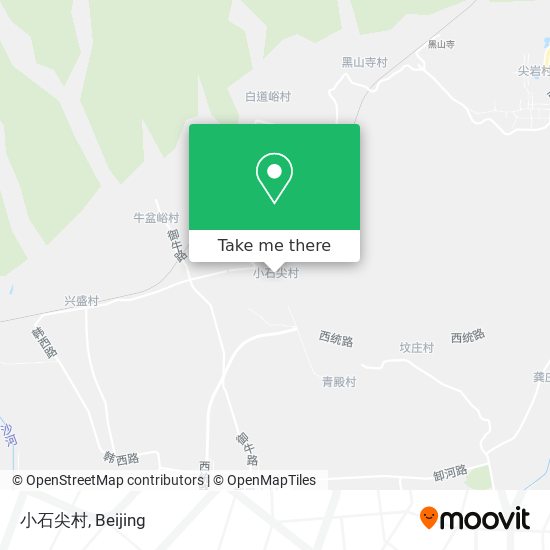 小石尖村 map